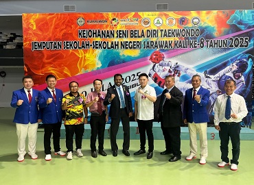 JEMPUTAN KE MAJLIS PERASMIAN KEJOHANAN SENI BELA DIRI TAEKWONDO JEMPUTAN SEKOLAH-SEKOLAH NEGERI SARAWAK KALI KE -8 TAHUN 2025