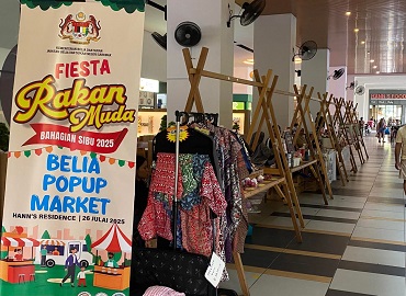 PROGRAM RAKAN NIAGA POP UP MARKET TARIK MINAT BELIA SERTAI DUNIA KEUSAHAWANAN