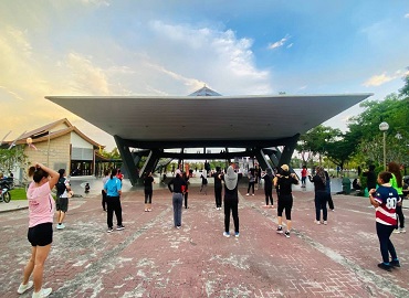 PROGRAM MALAYSIA AKTIF @ KOMUNITI PERINGKAT BAHAGIAN SIBU MERIAH DENGAN PENYERTAAN MASYARAKAT SETEMPAT