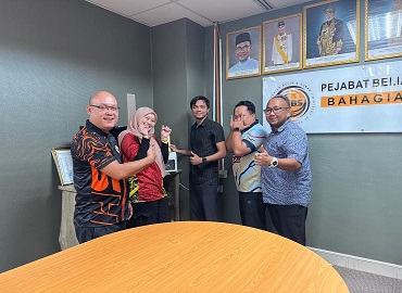 Hari Terakhir Bertugas Encik Muhammad Afif bin Ibrahim, Pembantu Belia dan Sukan di Pejabat Belia dan Sukan Bahagian Sibu