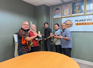 Hari Terakhir Bertugas Encik Muhammad Afif bin Ibrahim, Pembantu Belia dan Sukan di Pejabat Belia dan Sukan Bahagian Sibu