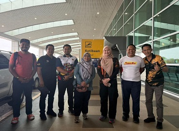 TIMBALAN KETUA PENGARAH (BAHAGIAN PEMBANGUNAN BELIA) KEMENTERIAN BELIA DAN SUKAN MALAYSIA TIBA DI SIBU BAGI PROGRAM KJOM 2.0 ZON BORNEO, SARIKEI