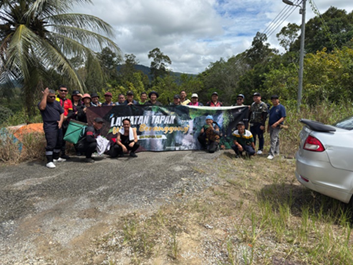 LAWATAN TAPAK KE WONG BERANGGONG, ABOK PULAU BATU, PANTU- DEVELOPMENT OF INSFRATRUCTURE AND FACILITIES 