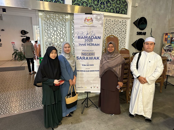 SRI AMAN TURUT MENYERTAI PROGRAM RAKAN MUDA RAMADAN, PERTANDINGAN HAFAZAN PERINGKAT NEGERI SARAWAK