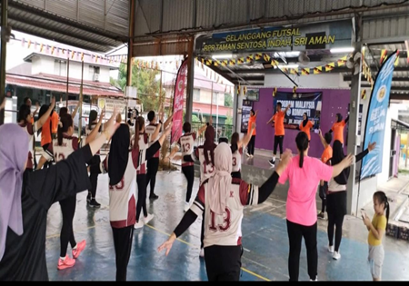 PROGRAM MALAYSIA AKTIF @ KOMUNITI 2025 PERINGKAT BAHAGIAN SRI AMAN SIRI 1