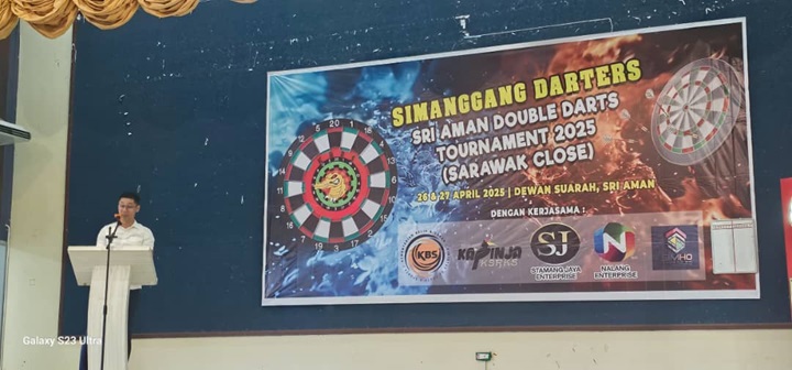 SIMANGGANG DARTERS SRI AMAN DOUBLE DARTS TOURNAMENT 2025 (SARAWAK CLOSE)