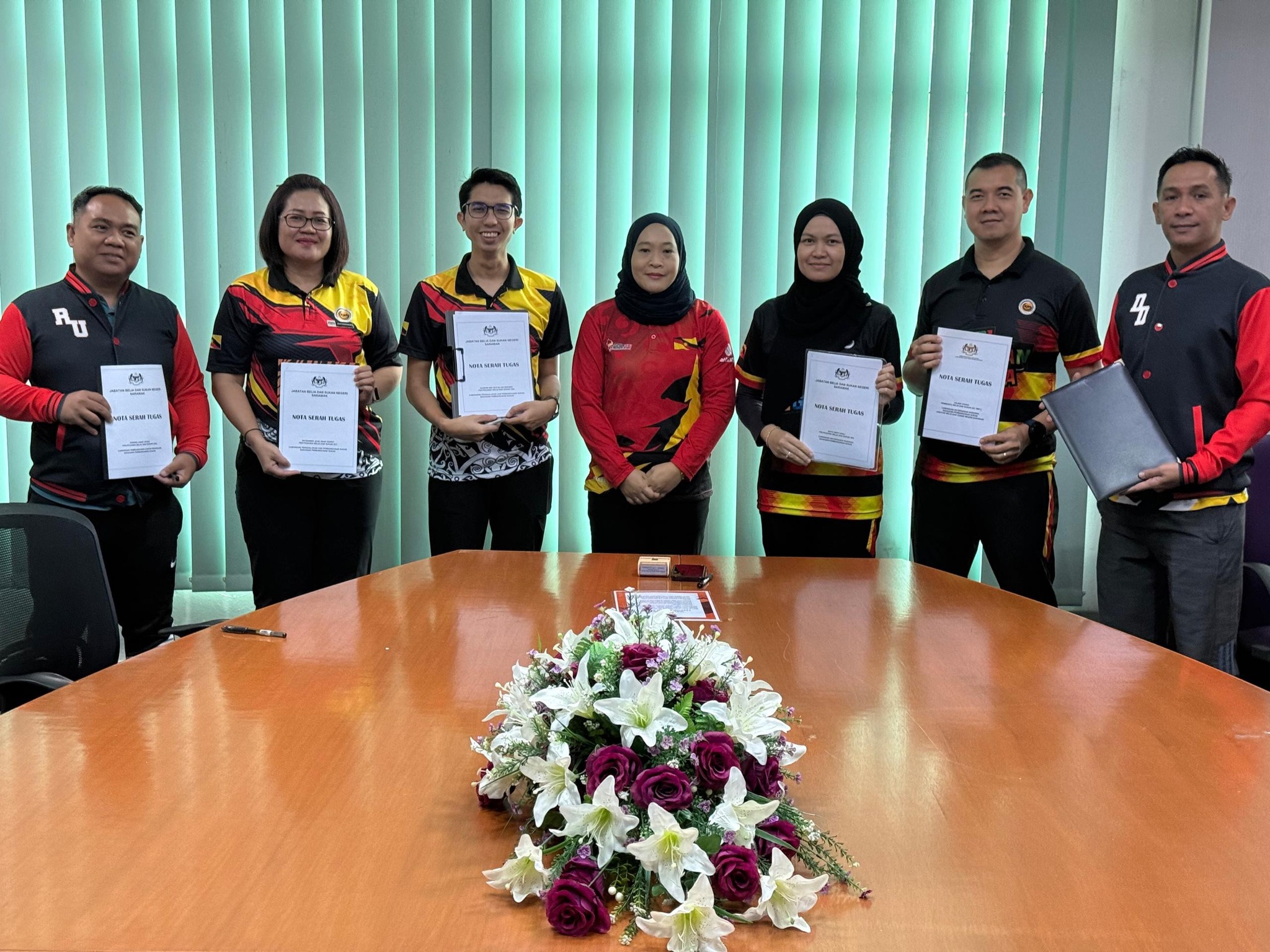 PERTUKARAN PEGAWAI DI BAHAGIAN PEMBANGUNAN SUKAN, JABATAN BELIA DAN SUKAN NEGERI SARAWAK