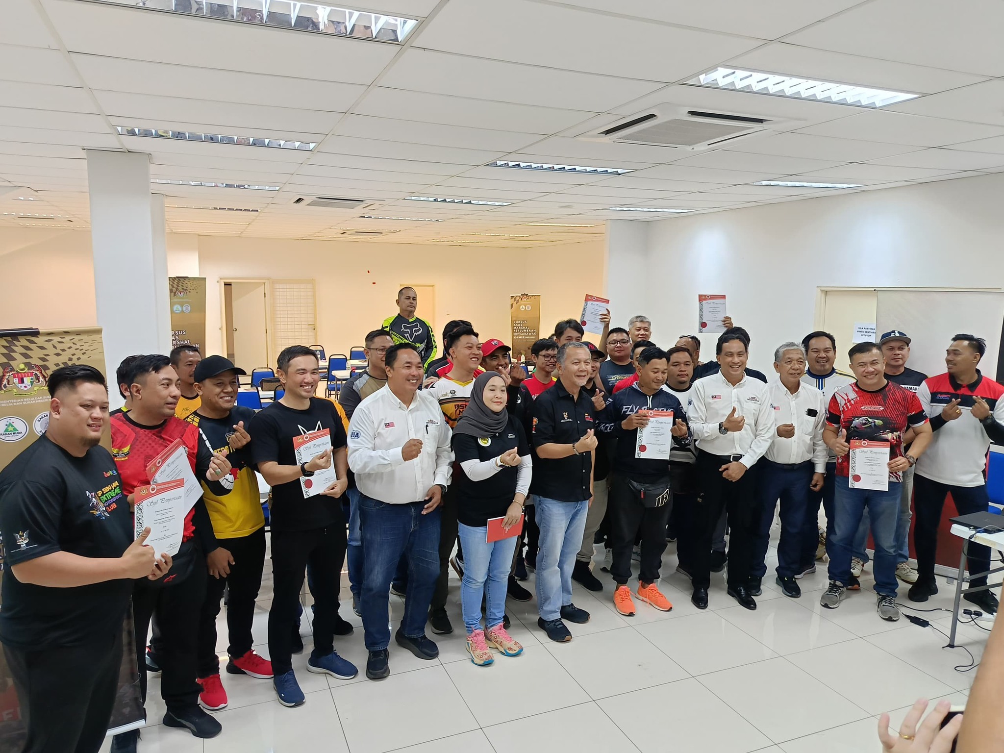 Kursus Asas Marshal Perlumbaan Negeri Sarawak 2025 Berjaya Dianjurkan