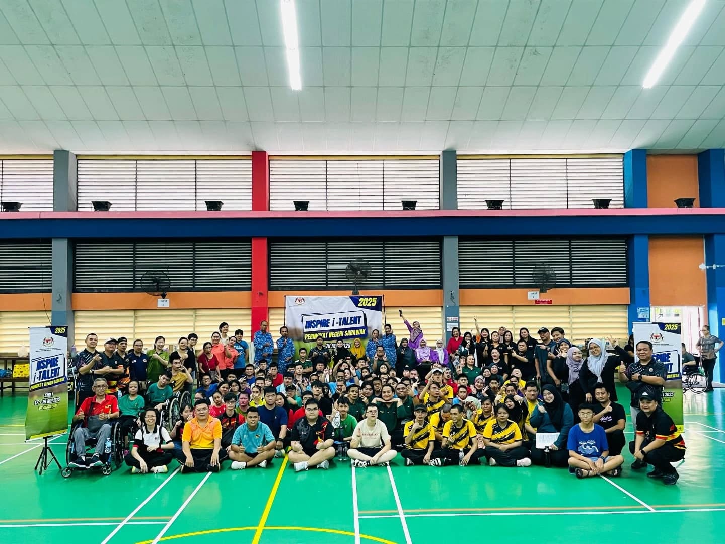 INSPIRE I-TALENT PERINGKAT NEGERI SARAWAK 2025 (SIRI 1 – BAHAGIAN SIBU) BUKA TIRAI DENGAN MERIAH