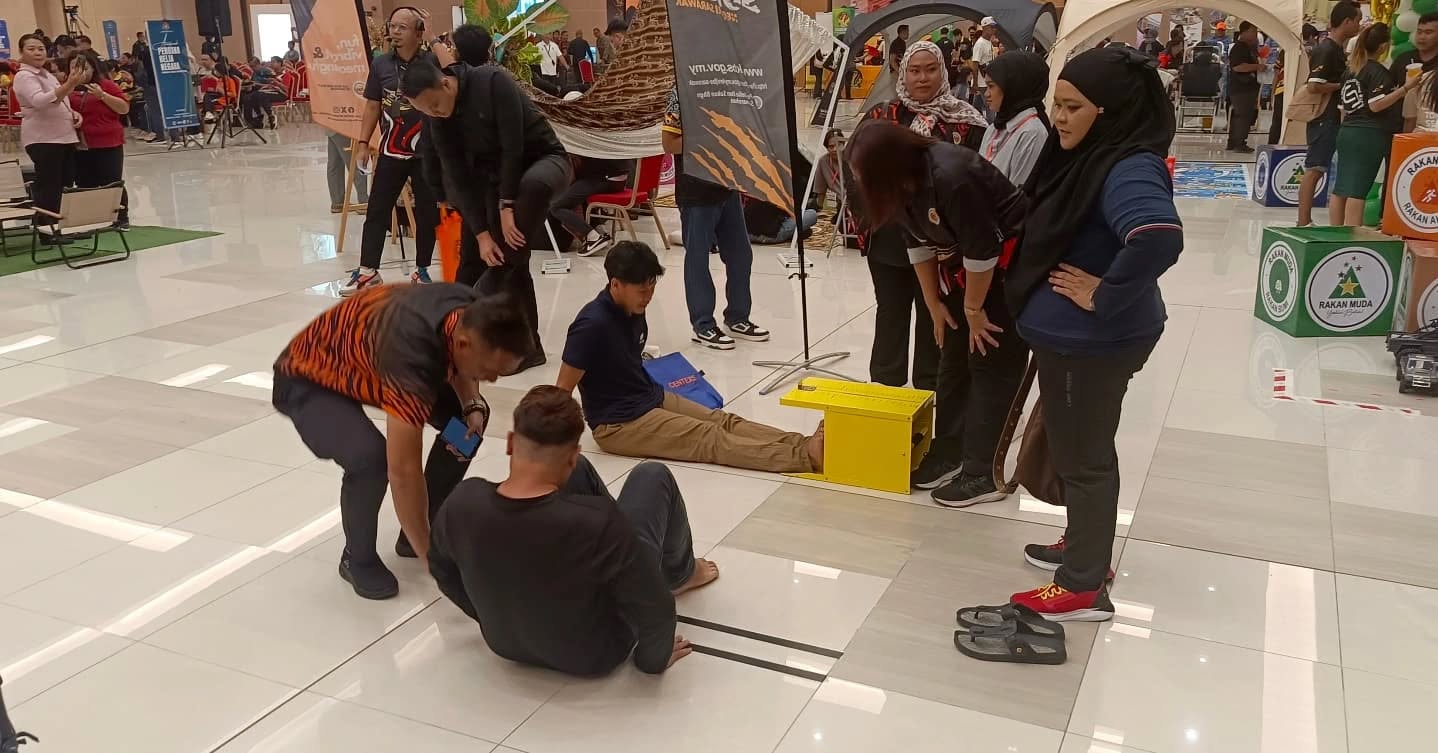 BAHAGIAN PEMBANGUNAN SUKAN MERIAHKAN SAMBUTAN HARI BELIA NEGARA PERINGKAT NEGERI SARAWAK 2025