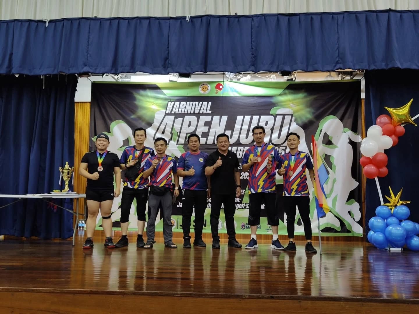 Karnival 4 Penjuru JABES 2025 Meriah di Kompleks Belia dan Sukan Negeri Sarawak