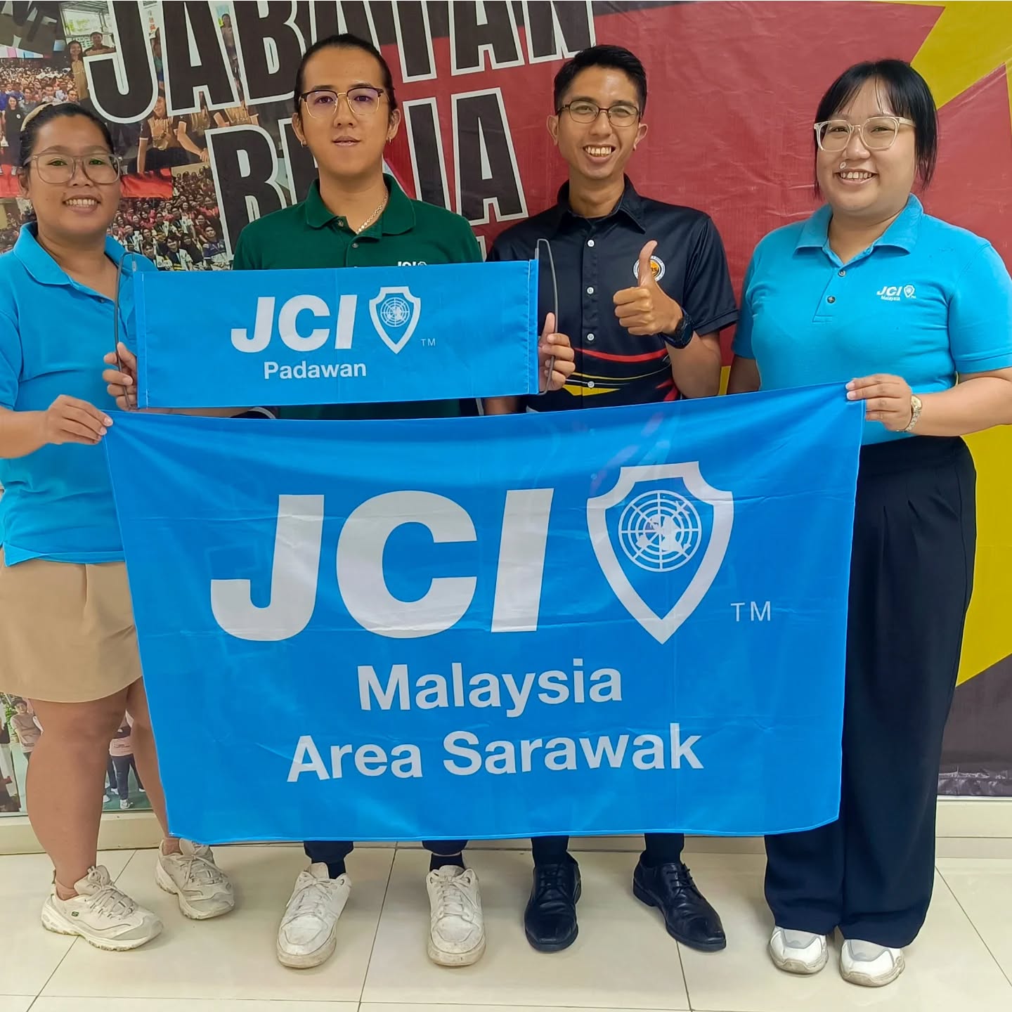 Kunjungan Hormat JCI Malaysia Area Sarawak ke JBSN Sarawak