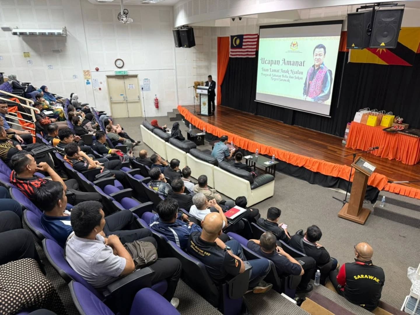 Perhimpunan Bulanan JBSN Sarawak Julai 2025 Berlangsung Meriah