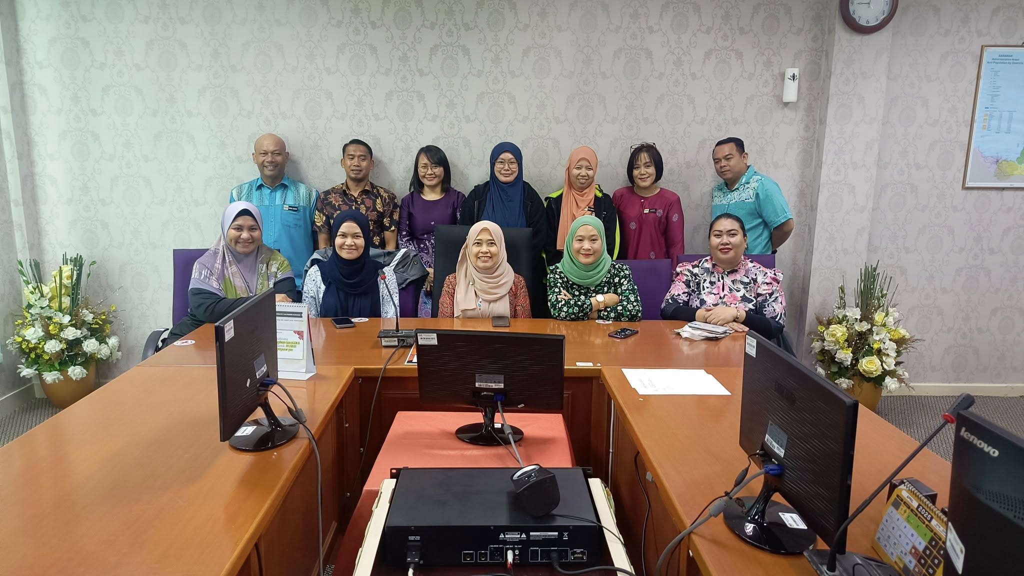 JBSN Sarawak bersama dalam Majlis Perhimpunan Mesra Bulanan KBS Bulan Ogos 2025