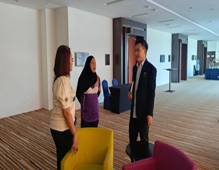 Lawatan Tempat Program Seminar Kecergasan Eksekutif di Raia Hotel