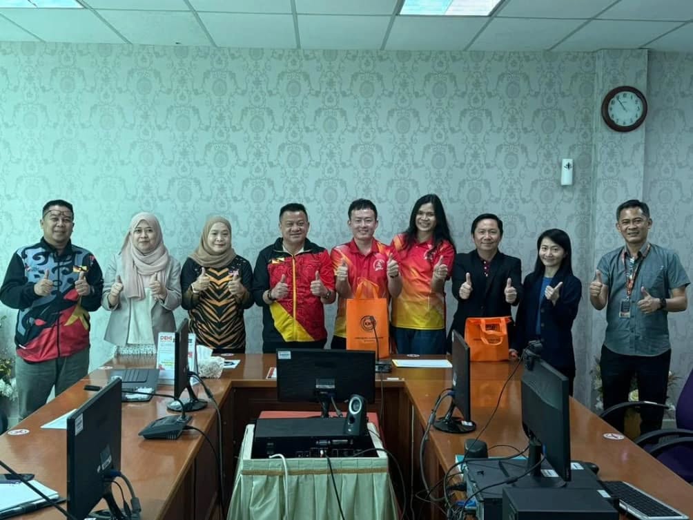 Kunjungan Hormat Persatuan Sukan Orang Pekak Sarawak ke Jabatan Belia dan Sukan Negeri Sarawak
