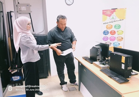 Lembaga Pemeriksa Pelupusan Aset Hadir Ke Pejabat Belia Dan Sukan Bahagian Betong