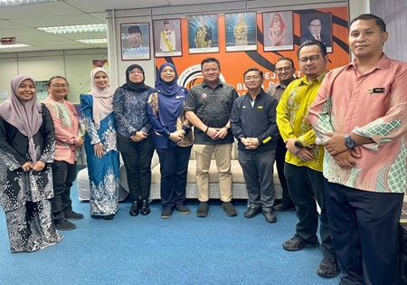 Kunjungan Kerja Unit Audit Dalam KBS Ke Pejabat Belia Dan Sukan Bahagian Betong