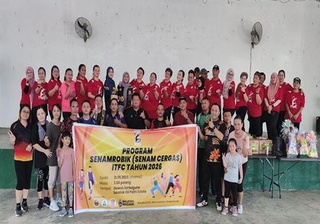 Program Senamrobik (Senam Cergas) ITFC Tahun 2026 Anjuran Kelab Sukan Kecergasan Indai Tai Saratok 