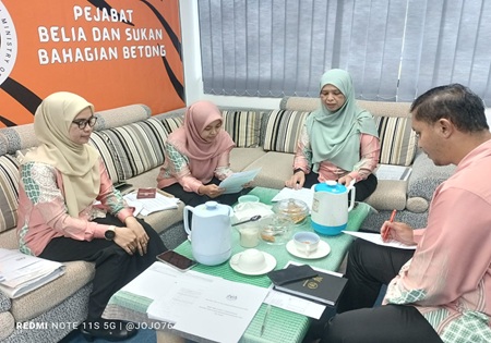 Mesyuarat Pengurusan Bil 3/2026 Pejabat Belia Dan Sukan Bahagian Betong 