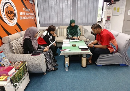 Perbincangan Pelaksanaan Program Dan Aktiviti Pejabat Belia Dan Sukan Bahagian Betong 