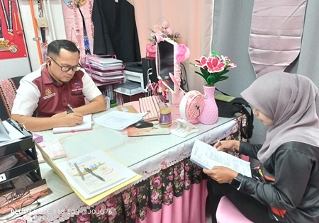 Kunjungan Hormat PBSB Betong Ke Pejabat Pendidikan Daerah Saratok