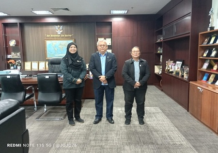 Sesi Kunjungan Hormat Pegawai Belia Dan Sukan Bahagian Betong Kepada Residen Bahagian Betong 