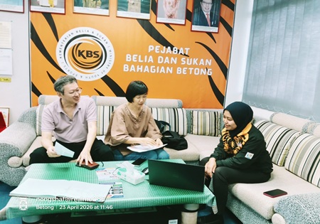 Pejabat Belia Dan Sukan Bahagian Betong Bantu Penubuhan Kelab Sukan Snooker Mengikut Garis Panduan Pesuruhjaya Sukan Malaysia 