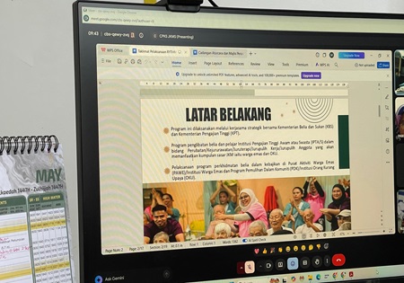TAKLIMAT PROGRAM RYTHM-RITMA KEHIDUPAN HARMONI PROGRAM SUKARELAWAN