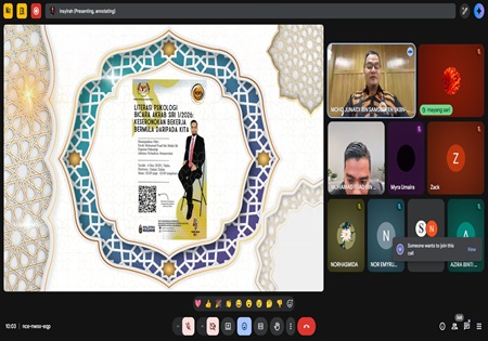 Program Bicara AKRAB Siri 1/2026 "Keseronokan Bekerja Bermula Daripada Kita"