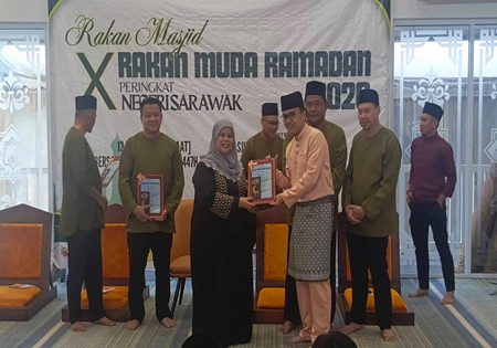 Abg Hakimi Syarizal Bin Abg Jasmani wakil Bahagian Bintulu ke Program Rakan Masjid X Rakan Muda Ramadan Peringkat Negeri Sarawak Tahun 2026
