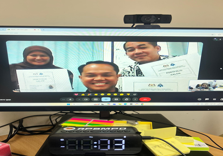 Tiga Calon Sijil Kemahiran Malaysia Tahap (SKM) Tahap 3 Kerja Belia Secara Pelaksanaan Program Terdahulu Terampil Dengan Jayanya 