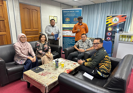 PBSB BINTULU MENDAPAT KUNJUNGAN DARIPADA MAKSAK MEDIC CARE 