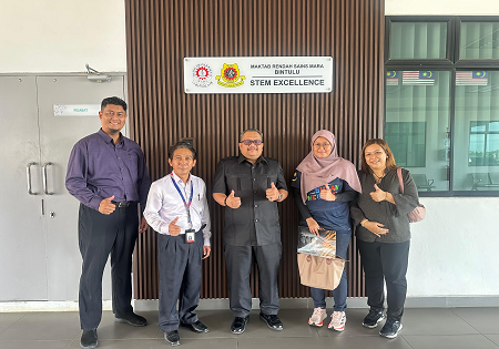 MRSM Bintulu Sedia Jalin Kolaborasi Dalam Program Pengurusan Organisasi