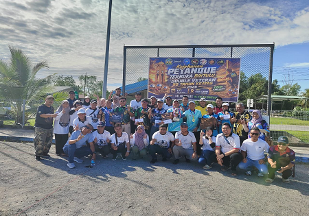 Kejohanan Petanque Terbuka Bintulu (Double Veteran 50 Tahun Keatas) 