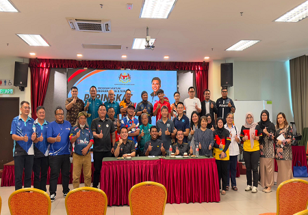 Sesi Santuni Pertubuhan Belia dan Sukan peringkat bahagian Bintulu Bersama YBTM Belia Dan Sukan Malaysia