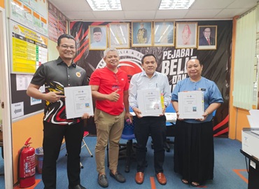 Lawatan Akhir Pegawai Penilai Bagi Persediaan Sesi Verifikasi SKM Tahap 3 Pelaksanaan Kerja Belia