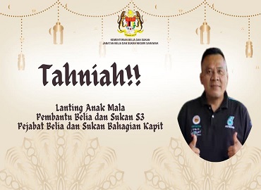 Sekalung Tahniah Kepada Encik Lanting Mala Diatas Kenaikkan Pangkat 