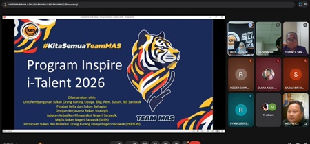 SESI PERBINCANGAN PROGRAM INSPITE i-TALENT SECARA ATAS TALIAN