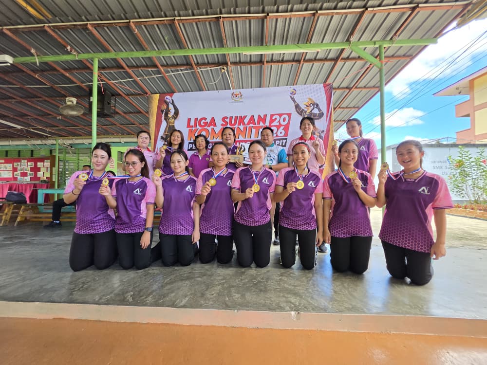 LIGA SUKAN KOMUNITI PERINGKAT BAHAGIAN KAPIT 2026 BERLANGSUNG MERIAH
