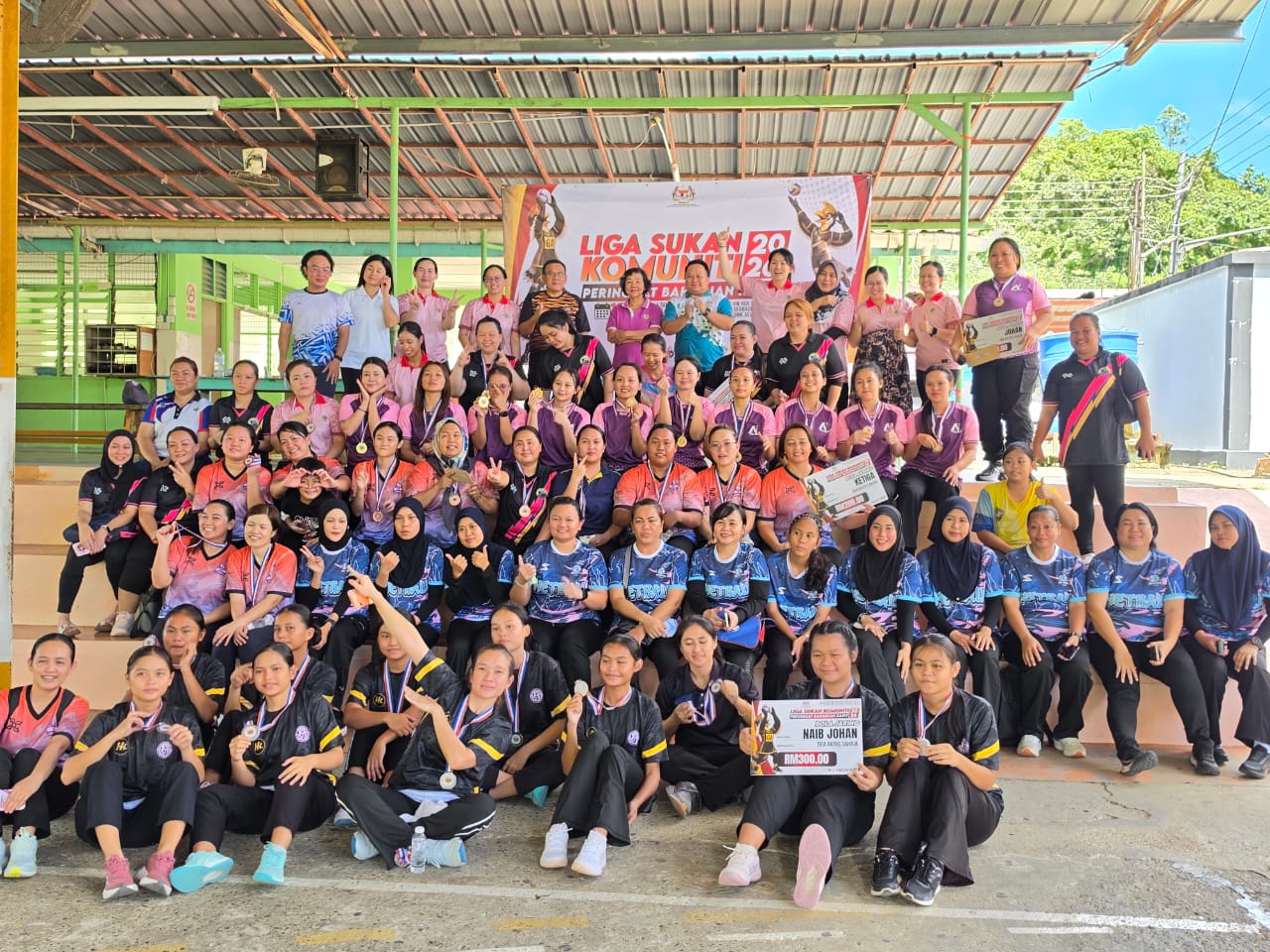 LIGA SUKAN KOMUNITI PERINGKAT BAHAGIAN KAPIT 2026 BERLANGSUNG MERIAH