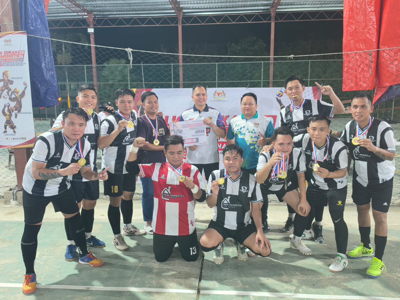 NAGA ASMARA JUARA LIGA SUKAN KOMUNITI PERINGKAT BAHAGIAN KAPIT 2026