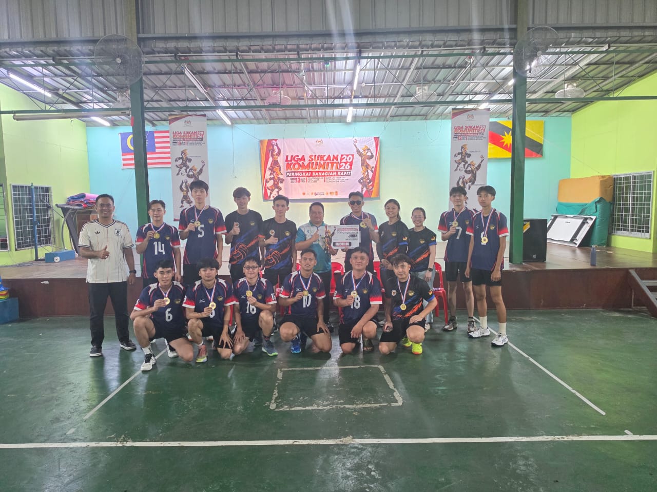SONG VOLLEYBALL CLUB (A) JOHAN LIGA SUKAN KOMUNITI PERINGKAT BAHAGIAN KAPIT 2026