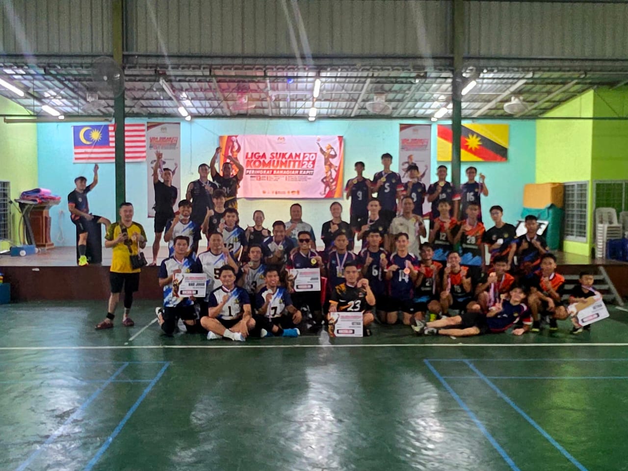 SONG VOLLEYBALL CLUB (A) JOHAN LIGA SUKAN KOMUNITI PERINGKAT BAHAGIAN KAPIT 2026