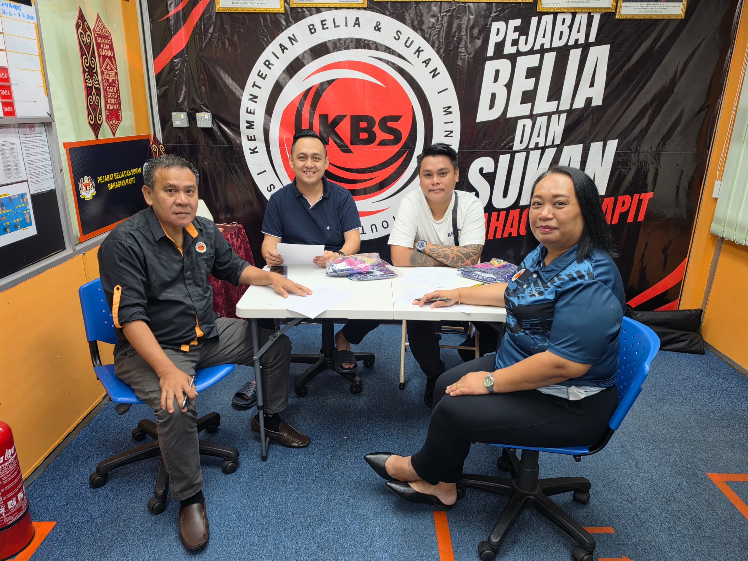 SESI PERBINCANGAN BAGI PENYELARASAN PERANCANGAN PROGRAM BELIA BERSAMA KELAB BELIA PEKAN KAPIT