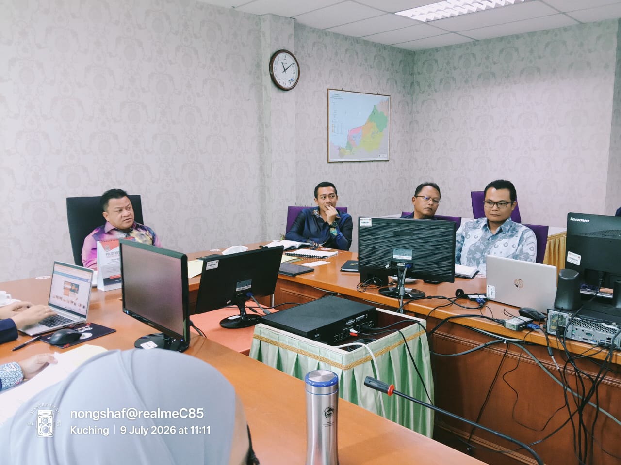 MESYUARAT BERKALA JBS NEGERI SARAWAK PERKUKUH PENYELARASAN HALA TUJU DAN TADBIR URUS ORGANISASI
