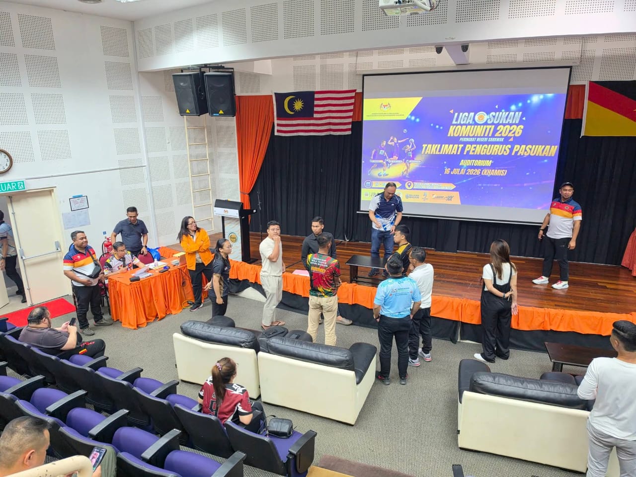 MESYUARAT PENGURUS PASUKAN ACARA BOLA TAMPAR LIGA SUKAN KOMUNITI PERINGKAT NEGERI SARAWAK 2026