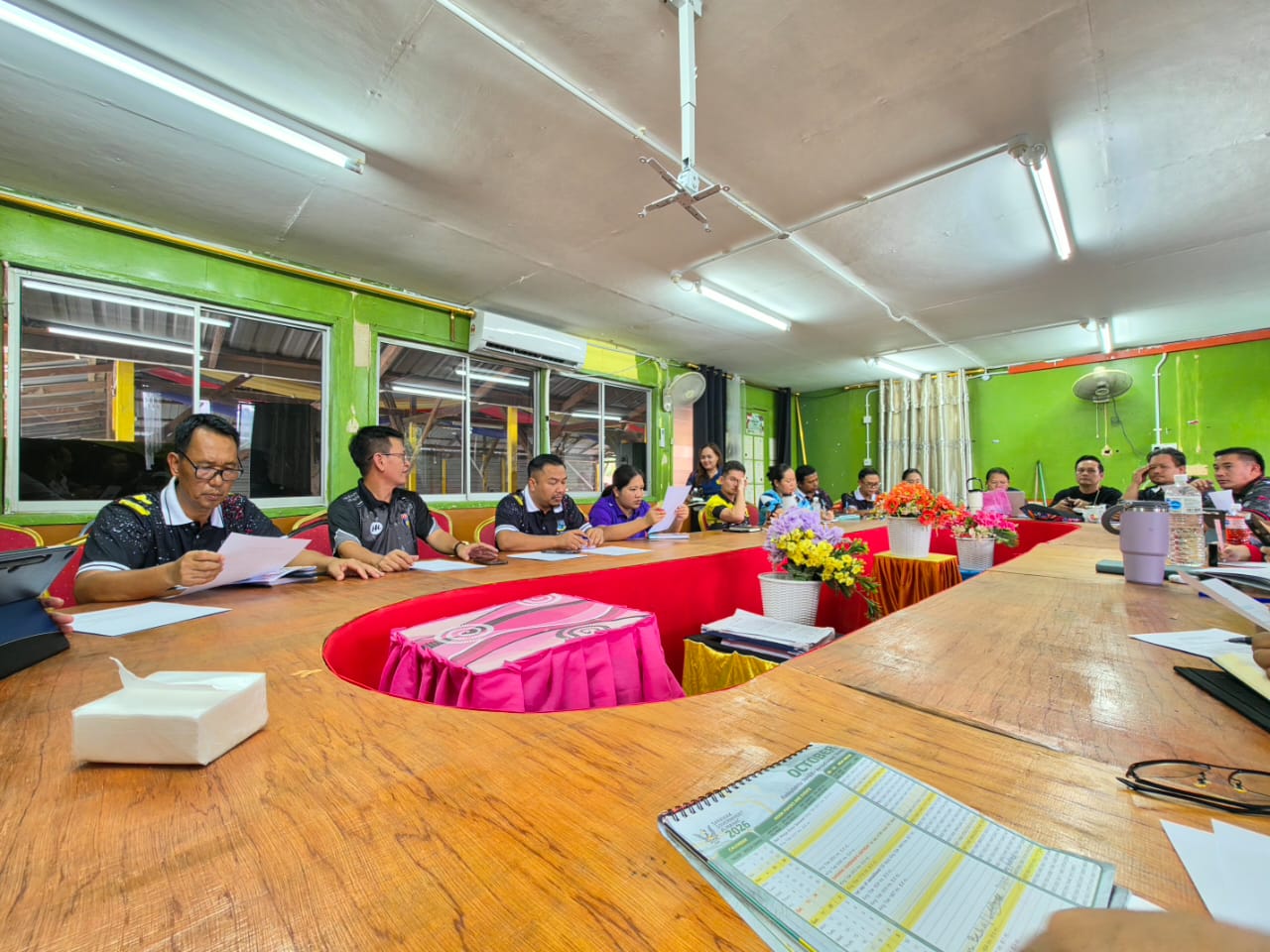 LAWATAN TAPAK PROGRAM KARNIVAL SUKAN KOMUNITI BELAGA DI SEKOLAH KEBANGSAAN LONG URUN