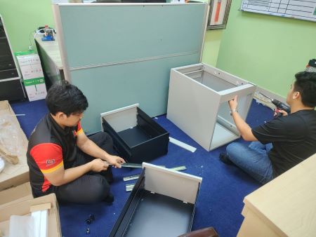 Pemasangan Aset Alih Kerajaan Perkukuh Kemudahan Operasi Pejabat Belia dan Sukan Bahagian Kuching