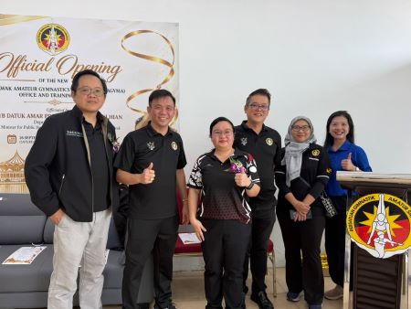 Perasmian Pejabat Dan Pusat Latihan Persatuan Gimnastik Amatur Negeri Sarawak